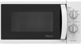 Cuptor cu microunde Tesla MW2030MW, 20 L, Dezghetare, 700 W, 5 trepte de putere, Alb