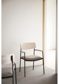 Scaune de dining bej/natural 2 buc. Maymont – Rowico