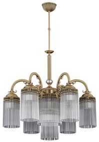Candelabru 6 brate design clasic realizat manual Fiore