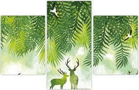 Tablou - Ceb în pădure (90x60 cm)