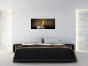 Tablou cu brichetă (120x50 cm)