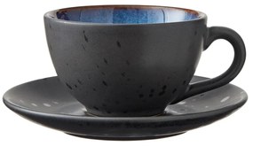 Cești negre/albastru-închis 4 buc. din ceramică 240 ml Gastro Black/Mix – Bitz