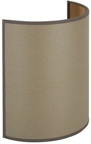 Brilagi - Lampa de perete SEMI 1xE27/15W/230V, Ø 20 cm, maro