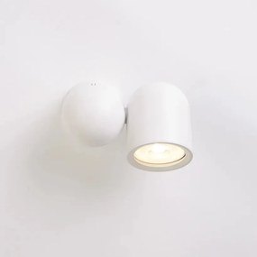 Aplica cu spot directionabil Perla, alb