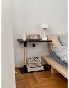 Măsuță auxiliară din lemn masiv de pin 30x55 cm Adjust – Karup Design