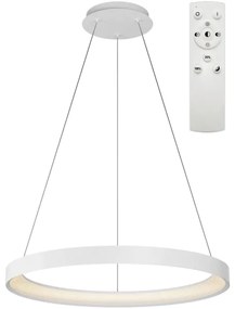 Lustră LED dimabilă pe cablu Top Light ORBIT LED/40W/230V 3000-6500K d. 50 cm alb + telecomandă