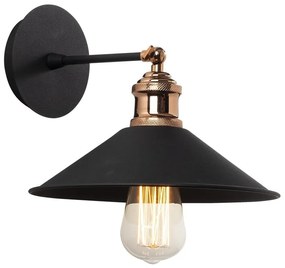 Aplică de perete neagră Berceste – Opviq lights