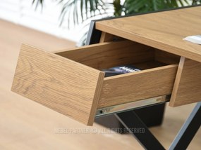 Masă PC Desiguo (stejar + negru). 1109746