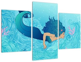 Tablou - Sirena (90x60 cm)
