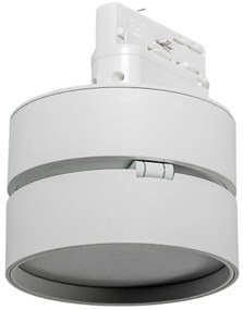 Spot LED directionabil pe sina Mona TRACK 3Line 18W 3000K alb