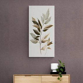 Tablou frunze de lux cu atingere de minimalism