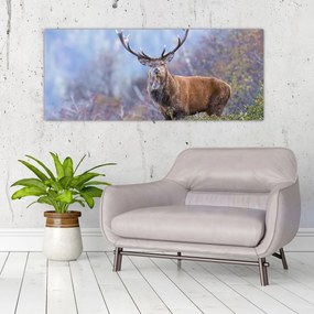 Tablou - Cerb în peisaj (120x50 cm)