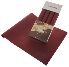 Suport farfurie SES4005 Wine 30 x 45 cm, set de 4 buc.