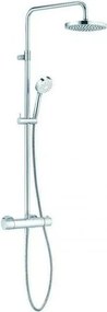 Coloana de dus cu baterie termostatata Kludi Logo THM Dual Shower System