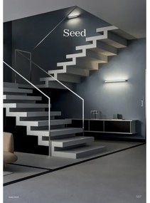 Aplică LED Redo 01-3553 SEED LED/15W/230V negru