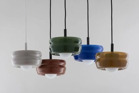 Pendul modern, Living, Hol, Scara, Sticla, Chihlimbar, TEVO