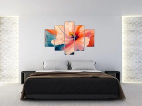 Tablou - Floare pictată (150x105 cm)