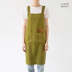 Șorț din in Crossback – Linen Tales