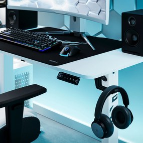 Birou reglabil pe înălțime Diablo X-Tensio 1100 alb