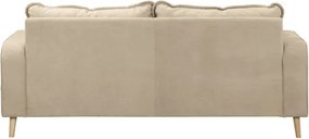 Canapea bej 193 cm Beata – Ropez