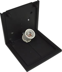 Aplica de perete pentru exterior JAVEN 1xE27/60W/230V IP44 neagră