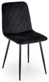 Scaun de bucătărie Sadie, negru