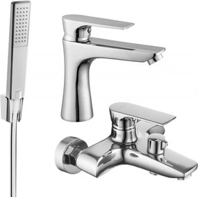 Mexen Axel R72 set cadă, crom - 73803R72-00