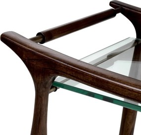 Gheridon, Masuta cu roti design LUX Manzo