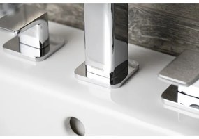 Sapho - Baterie pentru lavoar cu 3 găuri TURSI, crom lucios