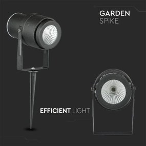 Lampă LED de exterior LED/12W/100-240V IP65 4000K negru