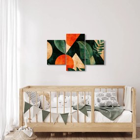 Tablou - Motive naturale geometrice II. (90x60 cm)