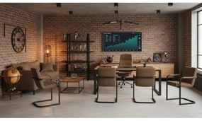 Scaun de dining BART maro