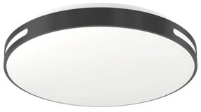 Eglo MONTEGRANARO-Z 300687-LED Plafonieră LED RGBW, cu dimmer, 18,5W/230V, negru + telecomandă