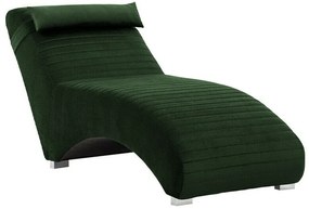 Canapea Șezlong Providence 183Verde, 80x73x170cm, 23 kg, Tapiterie, Picioare: Metal