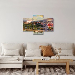 Tablou - Panorama bratislavei, Slovacia (90x60 cm)