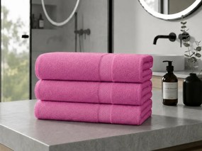 Prosop CLARYSSE ELEGANCE 60x110 cm roz, 100% bumbac