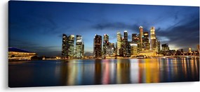 Tablou cu zgârie norii (120x50 cm)