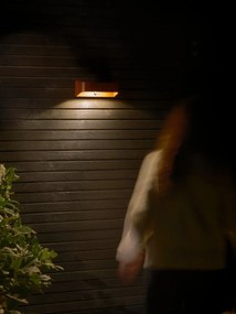 Aplica LED de exterior solara cu senzor IP54 Marcellio maro