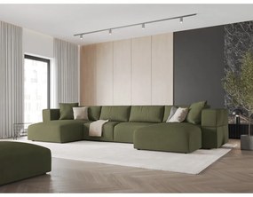 Colțar verde deschis (în formă de "U") Esther – Milo Casa