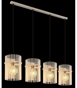 Globo 15698-4HB - Lustră suspendată pe cablu GORLEY, 4xE27/60W/230V