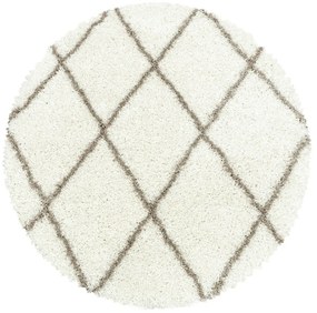 Covor crem rotund ø 80 cm Alvor – Ayyildiz Carpets