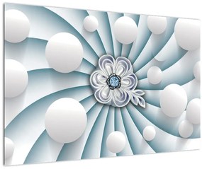 Tablou abstracției artistice (90x60 cm)