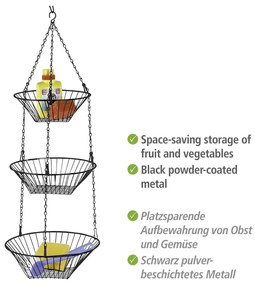 Coș de fructe suspendat din metal Trio – Wenko