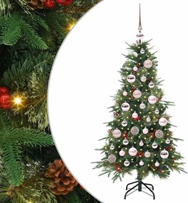 vidaXL Brad de Crăciun artificial cu ramuri articulare Verde 120 cm