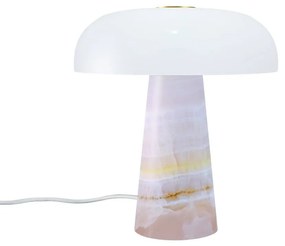 Veioza Design Nordic Minimalist, Jad, Sticla, Glossy Mini roz