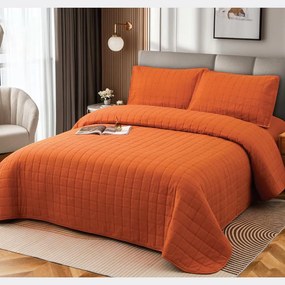 Cuvertura bumbac 100%, 4 piese, pat 2 persoane, 230x240 cm, EY09