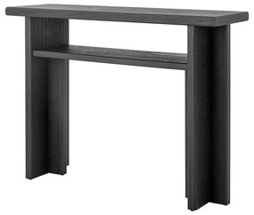 Masă consolă neagră 32x110 cm Cupa – Bloomingville