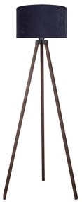 Lampadar VELVET 1xE27/60W/230V maro/albastru Brilagi
