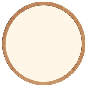 Plafoniera slim pentru baie IP54 LED dimabil 2700K Oja 29 Wood Foil