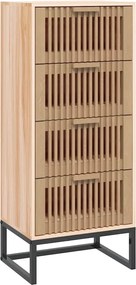 vidaXL Dulap înalt, 40x30x95 cm, lemn prelucrat